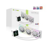 Gamemax CPU Liquid Cooler | HAILSTORM 360 LCD WH | White