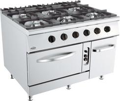 BASE 900 GAS STOVE 6 BU. WITH GAS OVEN