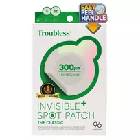 Troubless - Invisible Spot Patch Plus The Classic - Apsauginiai ir Raminamieji Pleistrai nuo Spuogų - 96 vnt