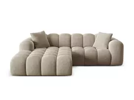 Left Corner Sofa, "Treno", 3 Seats, 240x184x70 Made in Europe