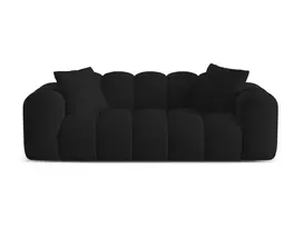Velvet Sofa, "Treno", 3 Seats, 210x94x70 Made in Europe