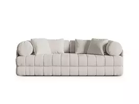 Sofa With Bed Function, "Kemi", 3 Seats, 206x95x70 Made in Europe