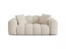 Velvet Sofa, "Treno", 2 Seats, 180x94x70 Made in Europe