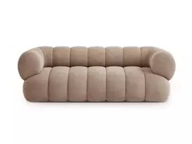Velvet Sofa, "Koge", 3 Seats, 210x95x70 Made in Europe