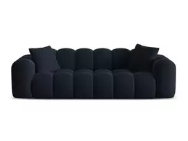 Velvet Sofa, "Treno", 4 Seats, 240x94x70 Made in Europe
