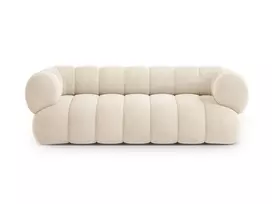 Velvet Sofa, "Koge", 3 Seats, 210x95x70 Made in Europe
