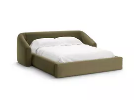Storage Bed With Headboard, "Campi", 230x208x80 Made in Europe