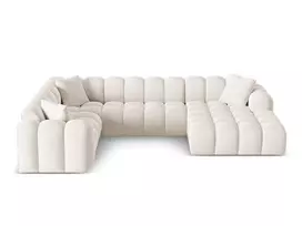 Panoramic Left Corner Sofa, "Treno", 4 Seats, 330x240x70 Made in Europe