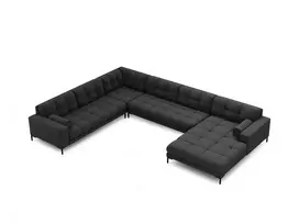 Panoramic Left Corner Sofa, "Bali", 7 Seats, 327x256x75 Made in Europe