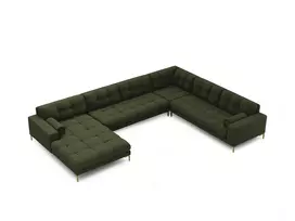 Panoramic Right Corner Sofa, "Bali", 7 Seats, 327x256x75 Made in Europe