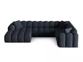 Panoramic Right Corner Sofa, "Treno", 4 Seats, 330x240x70 Made in Europe