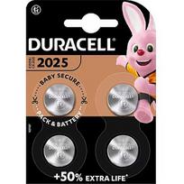 Duracell CR2025 lithium button cell 3V (4 pieces, CR2025) 119345