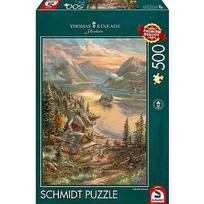 Schmidt Spiele Thomas Kinkade Studios: Splendor on the Lakeshore (500 pieces) 59710