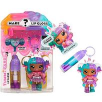 MGA Entertainment Yummiland Lip Gloss Doll: Mystery Color Change - Carly Cakepop 546108-EUC