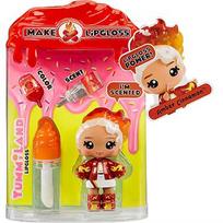 MGA Entertainment Yummiland Lip Gloss Doll Series 2 - Amber Cinnamon 525615-EUC