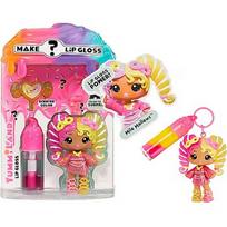 MGA Entertainment Yummiland Lip Gloss Doll: Mystery Color Change - Mila Mallows 546559-EUC