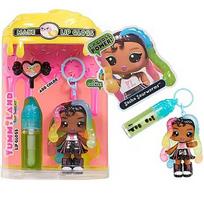 MGA Entertainment Yummiland Lip Gloss Doll Sour Sweeties - Sasha Sourworms 545781-EUC