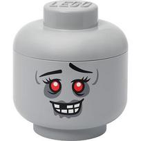 Room Copenhagen LEGO Storage Head "Zombie", large (gray) 40320822