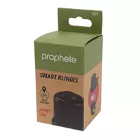 Dviračio skambutis Prophete Smart Klingel // su integruotu Smart Tag (tinka iOS įrenginiams)
