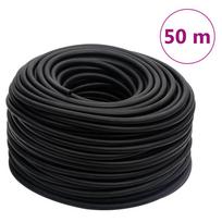 Hibridinė oro žarna, juodos spalvos, 0,6, 50m, guma ir PVC