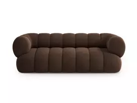 Velvet Sofa, "Koge", 3 Seats, 210x95x70 Made in Europe