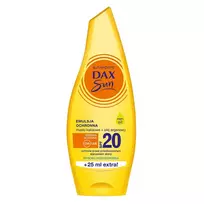DAX_Sun SPF20 apsauginė emulsija su kakavos sviestu ir argano aliejumi, 175 ml