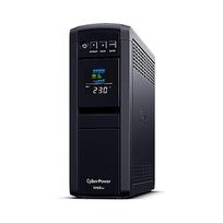 CyberPower - USV - Wechselstrom 220/230/240 V - 720 Watt - 1200 VA - 1 x Batterie - Bleisäure - RS-232, USB - Ausgangsanschlüsse: 6 (CP1200EIPFCLCD)