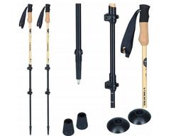 Viking Bamboo Pro Trekking Lenkai Brown 65-135