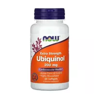 Now Ubiquinol 200mg 60caps