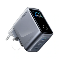 Anker Prime Charger, 3 Ports, 160W, Silver