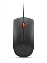 Lenovo Fingerprint Biometric USB Mouse Gen3 | Wired | USB-A | Black/Red