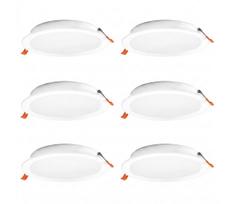 Osram - komplektas 6 vnt. LED įleidžiamas šviestuvas ESSENTIAL LED/18W/230V, Ø 22 cm, baltas