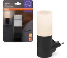 Osram - LED naktinis šviestuvas su sutemų jutikliu LUNETTA LED/0,2W/230V juodas