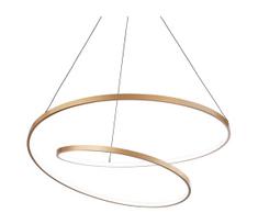 Ideal Lux - dimeriuojama LED liustra ant laido OZ LED/48W/230V Ø 60 cm CRI 90 auksinė