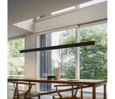 Ideal Lux - pakabinama LED liustra LINUS LED/32W/230V 4000K CRI 90 120 cm juoda