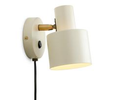 Halo Design 746873 - Sieninis taškinis šviestuvas VOGUE 1xE27/40W/230V kreminė/žalvaris