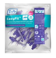 TePe, tarpdančių šepetėliai EasyFit M/L, 25 vnt., maišelis