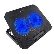 Techly ICOOL-CP11TY laptop stand, Black, 43.2 cm (17")