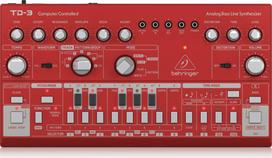 Behringer TD-3-RD synthesizer Analog synthesizer Red