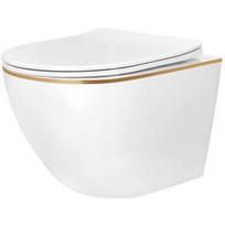 Klozetas REA Carlo Mini Tornado Nfq Gold Edge