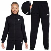 Vaikiškas sportinio kostiumo komplektas juodas Nike fd3061 010 xl dydis, XL