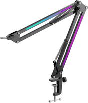 Fifine AmpliGame BM38 RGB Boom Arm Stand Black