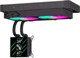 Gamemax CPU Liquid Cooler | GLACIER 240 LCD BK | Intel, AMD