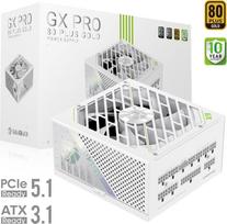 Gamemax Power Supply, 80 PLUS, Gold | GX PRO 1050G WH | 1050 W