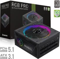 Gamemax Power Supply, 80 PLUS, Platinum | RGB PRO 1300P | 1300 W