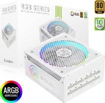 Gamemax Power Supply, 80 PLUS, Gold | RGB 1050G WH | 1050 W
