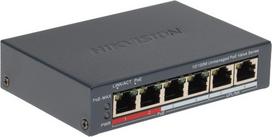 Hikvision SWITCH POE DS-3E0106P-E/M(B) 4-PORTOWY Hikvision
