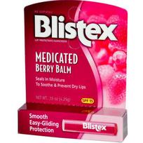 Gydomasis balzamas uogų spalvos Blistex drėkinamieji lūpų dažai 425 g SPF
