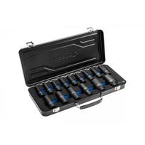 Smūginių galvučių rinkinys HOGERT HT4R049 1/2 15pcs