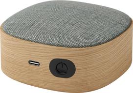 Sackit - Go Wood Portable Bluetooth Speaker - Natural Oak
